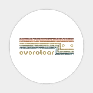 Everclear Cassette Stripes Magnet